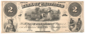 United States Of America Bank of Whitfield, State of Georgia, 2 Dollars,  1. 1.1860